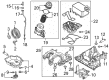 Diagram for Volkswagen Oil Pan Gasket - 059-103-610-E