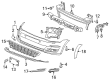 Diagram for Volkswagen Golf Alltrack License Plate - 5GM-807-287-F-9B9