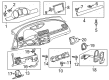 Diagram for Volkswagen CC Instrument Cluster - 3AB-858-366-D-3H5
