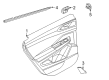 Diagram for Volkswagen Taos Weather Strip - 57D-839-471-5AP