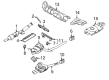 Diagram for Volkswagen Catalytic Converter - 1K0-254-511-N