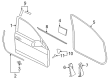Diagram for Volkswagen Golf R Weather Strip - 5G4-837-651-B