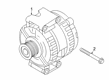 Diagram for Volkswagen Alternator - 06K-903-015-D