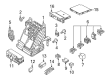 Diagram for Volkswagen Fuse Box - 1H0-937-530