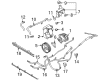 Diagram for Volkswagen Power Steering Reservoir - 3D0-422-371-E