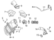 Diagram for Volkswagen Jetta Air Temperature Sensor - 058-905-379