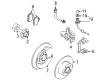Diagram for Volkswagen Passat Brake Dust Shield - 4B3-615-611-A