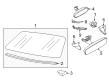 Diagram for 2017 Volkswagen Beetle Windshield - 5C5-845-011-T-NVB