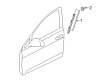 Diagram for Volkswagen Golf R Door Moldings - 5G4-837-890-B-041