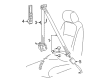 Diagram for 2010 Volkswagen Passat Seat Belt - 3C1-857-706-T-RGR