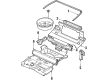 Diagram for Volkswagen Cabriolet Floor Pan - 155-813-115-A