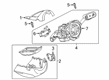 Diagram for Volkswagen Atlas Steering Column Cover - 3CN-858-560-82V