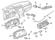 Diagram for Volkswagen A/C Switch - 3CN-907-044-M-WZU