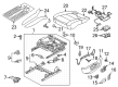 Diagram for Volkswagen Jetta Power Seat Switch - 5NA-959-769-9B9