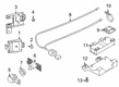 Diagram for Volkswagen Passat Parking Sensors - 561-962-253-C