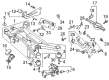 Diagram for Volkswagen Control Arm Bracket - 1K0-614-167