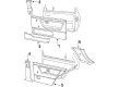 Diagram for 1992 Volkswagen Jetta Pillar Panels - 193-867-281-A-01C