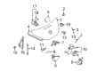 Diagram for Volkswagen Beetle Door Lock Cylinder - 107-827-297-PE