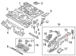 Diagram for Volkswagen e-Golf Floor Pan - 5QE-813-115-B