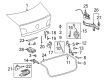 Diagram for Volkswagen Rabbit Body Mount Hole Plug - 1J0-827-713