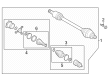 Diagram for Volkswagen CV Joint - 1EK-498-099