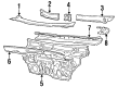 Diagram for Volkswagen Passat Dash Panels - 3A1-803-147