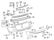 Diagram for Volkswagen License Plate - 7L6-807-847-C-01C