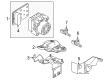 Diagram for Volkswagen Golf SportWagen ABS Control Module - 3Q0-907-379-P-REP