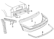 Diagram for Volkswagen Passat Bumper - 3B5-807-417-GRU