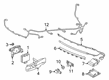 Diagram for Volkswagen Arteon Parking Sensors - 3G8-962-239-A