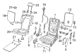 Diagram for Volkswagen Atlas Seat Cushion Pad - 3CN-885-376