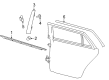 Diagram for 2010 Volkswagen Jetta Door Moldings - 1K9-839-643-A-2ZZ