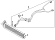 Diagram for Volkswagen Touareg Automatic Transmission Oil Cooler - 7P0-317-019-B