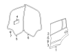 Diagram for Volkswagen Tiguan Limited Weather Strip - 5N0-839-701-A-5AP