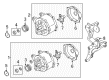 Diagram for Volkswagen Alternator - 06F-903-023-R