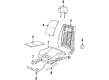 Diagram for Volkswagen EuroVan Seat Heater Pad - 161-963-555-A