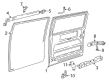 Diagram for Volkswagen EuroVan Weather Strip - 7D0-843-793