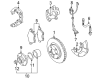 Diagram for Volkswagen Beetle ABS Control Module - 1C0-907-375-M
