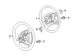 Diagram for Volkswagen Passat Steering Wheel - 3B0-419-091-AE-01C