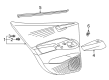 Diagram for Volkswagen Door Armrest - 11K-867-228-7CN