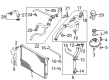 Diagram for Volkswagen Radiator - 1K0-121-251-EB