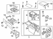 Diagram for Volkswagen Atlas Center Console - 3CN-863-242-82V