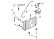 Diagram for 1992 Volkswagen Golf Radiator Hose - 191-121-101-AC