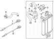 Diagram for Volkswagen Oxygen Sensor - 06K-906-262-EA