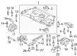Diagram for Volkswagen Eos Engine Mount - 06J-199-207-P