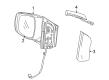 Diagram for Volkswagen Side View Mirrors - 7B0-857-502-AP-XV0