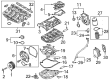 Diagram for Volkswagen Oil Filter Housing - 06L-115-401-D