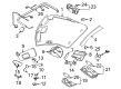 Diagram for Volkswagen Third Brake Light - 1Y0-945-097