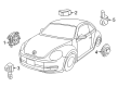Diagram for Volkswagen Air Bag Control Module - 5C0-959-655-AB-XYA