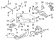 Diagram for Volkswagen Control Arm Bracket - 5Q0-614-167-B